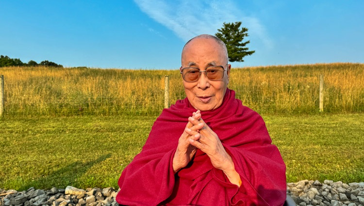 His Holiness the Dalai Lama in Upstate New York, USA - July 23, 2024 His Holiness the Dalai Lama in Upstate New York, USA - July 23, 2024