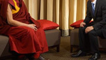 His Holiness the Dalai Lama Arrives on a Visit to Japan