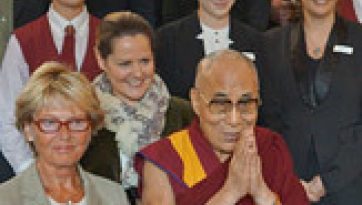 His Holiness the Dalai Lama Arrives in Hamburg