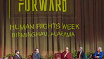 Audience for Tibetans, Interfaith Discussion and Secular Ethics Public Talk