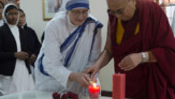 His Holiness the Dalai Lama Expresses Joy at the Sanctification of Mother Teresa