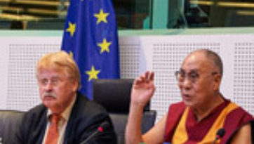 His Holiness the Dalai Lama Visits the European Parliament and Council of Europe in Strasbourg