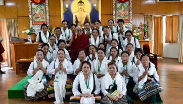 Meeting with Tibetan Women’s Association Representatives