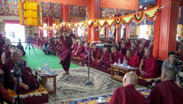 Debates at Ganden Shartsé