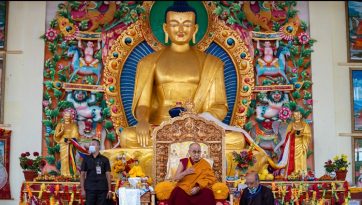 Visiting the LGA Dharma Centre and Lunch at Abi Pang Spituk