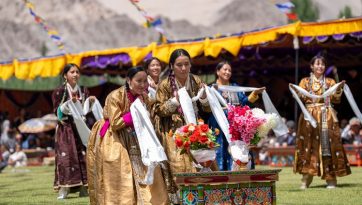 Farewell Lunch at Abispang Spituk