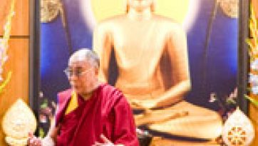 His Holiness Offers his Condolences to the Victims of the Earthquake in Kyigudo