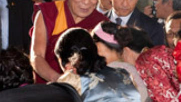 His Holiness the Dalai Lama arrives in Geneva, Switzerland