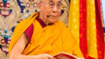 His Holiness the Dalai Lama Teaches from the Stages of Meditation at Kresge Auditorium, MIT, Boston