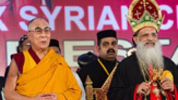 His Holiness the Dalai Lama Meets Friends of Tibet and Attends Centenary Celebrations of the Malankara Orthodox Syrian Church