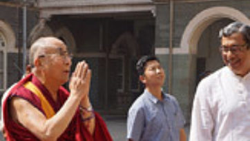 His Holiness the Dalai Lama Visits St Xavier’s College Mumbai