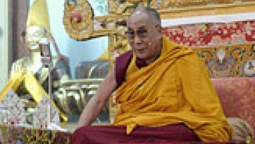 His Holiness the Dalai Lama Commences Teaching at Hunsur