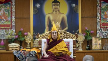 Announcement of Live Webcast of His Holiness the Dalai Lama's Teaching on "Precious Garland"
