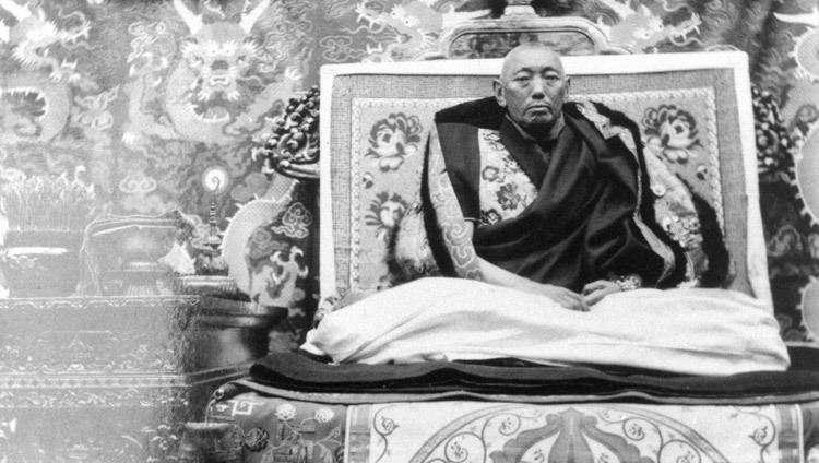 The 13th Dalai Lama in Tibet. The 13th Dalai Lama in Tibet.