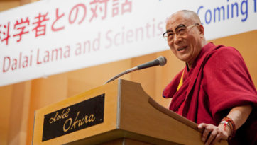 His Holiness the Dalai Lama's Opening Address at the Science Dialogue in Tokyo