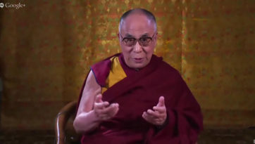 Conversation with His Holiness the Dalai Lama Honoring Nelson Mandela