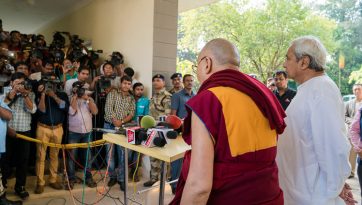Meeting with Odisha Chief Minister and Members of the Media