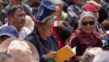 Teaching in Diskit, Nubra Valley, India