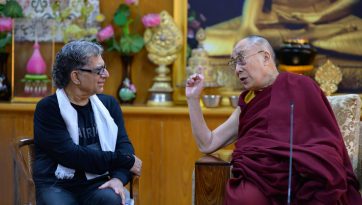 Deepak Chopra and Friends Meet with His Holiness the Dalai Lama